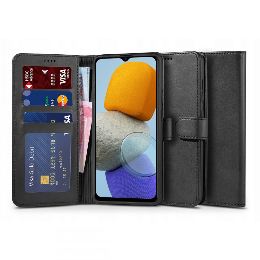 Pokrowiec Tech-protect Wallet czarny Samsung Galaxy M23 5G
