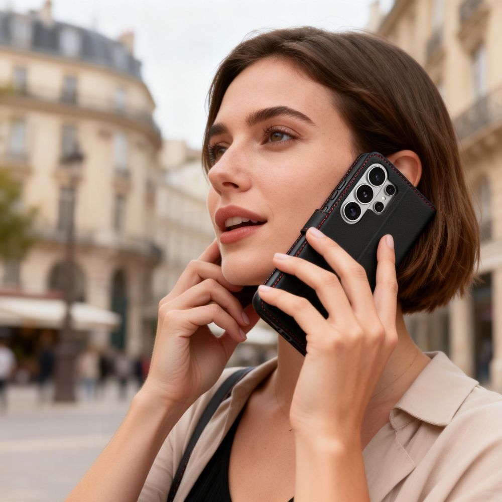 Pokrowiec Tech-protect Wallet czarny Samsung Galaxy S26 Ultra / 2