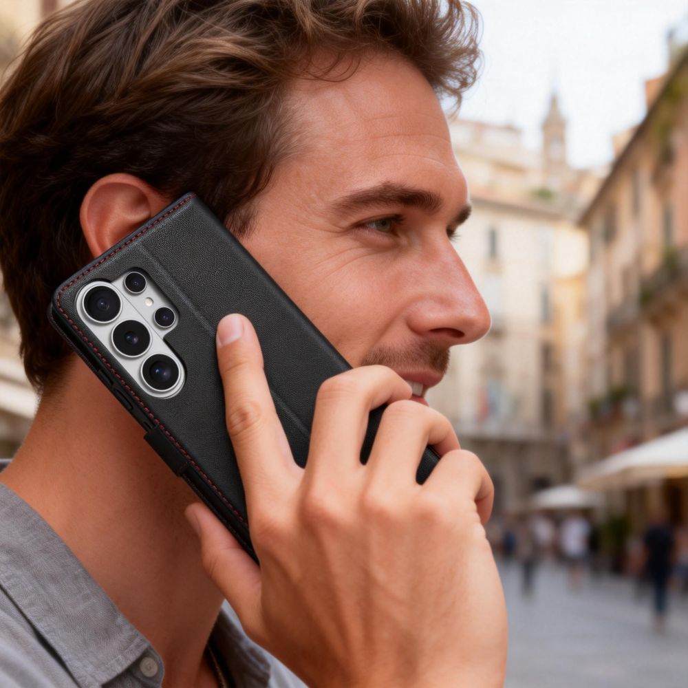 Pokrowiec Tech-protect Wallet czarny Samsung Galaxy S26 Ultra / 3