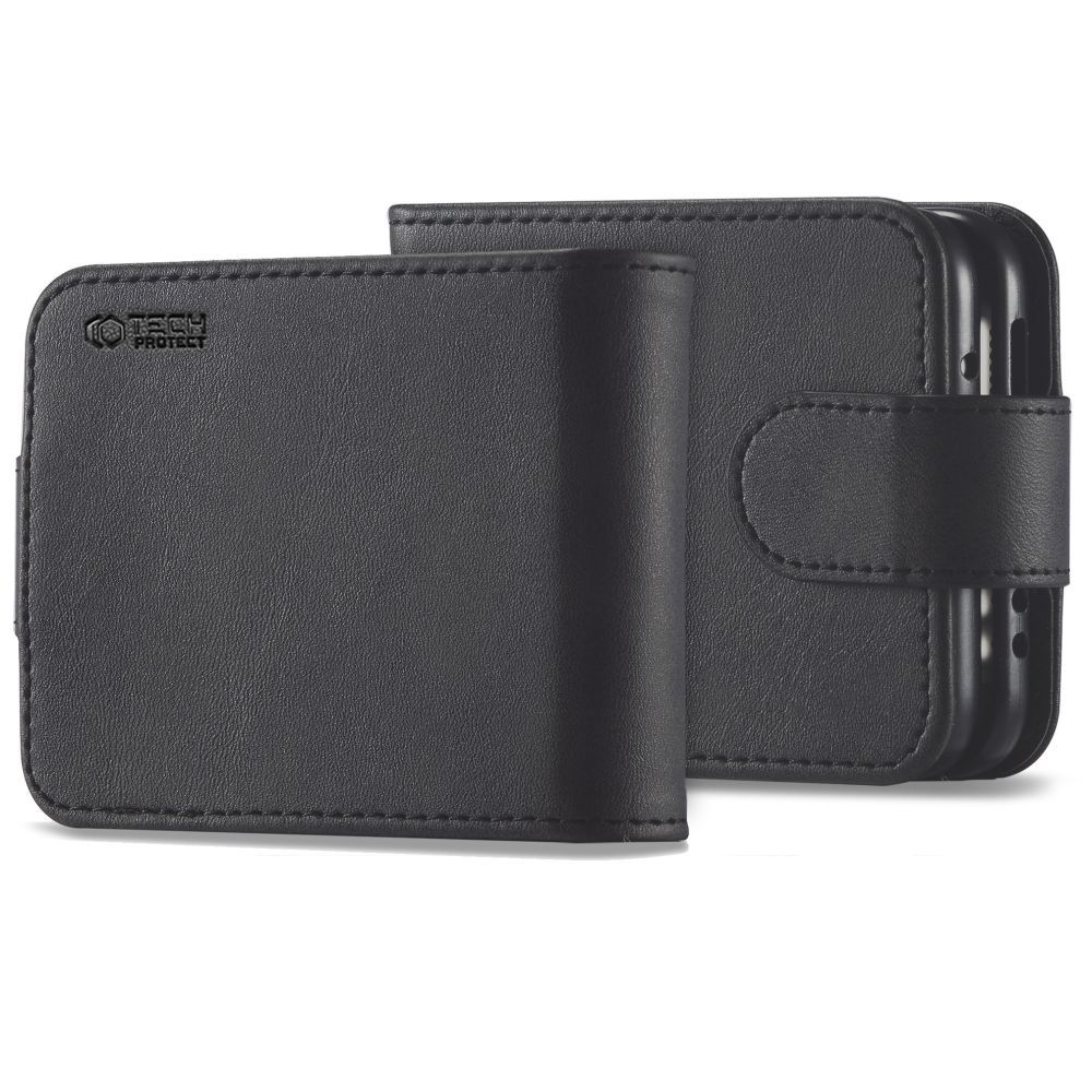 Pokrowiec Tech-protect Wallet czarny Samsung Galaxy Z Flip 5 / 3