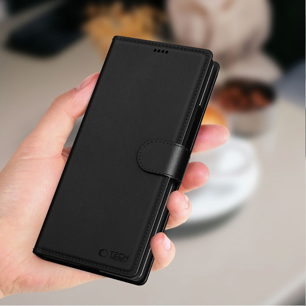 Pokrowiec Tech-protect Wallet czarny Samsung Galaxy Z Fold 7 / 5