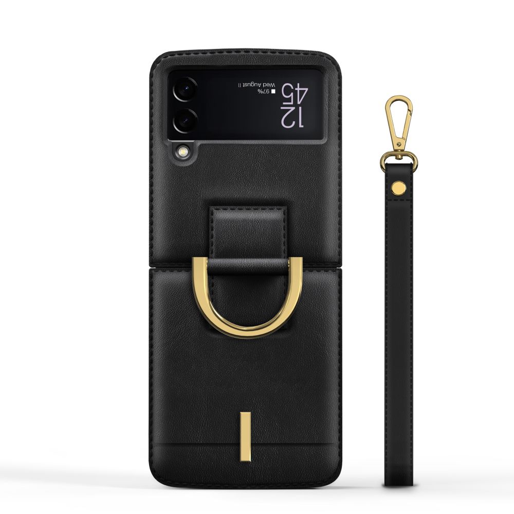 Pokrowiec Tech-protect Wallet czarny Samsung Z Flip 4 / 2