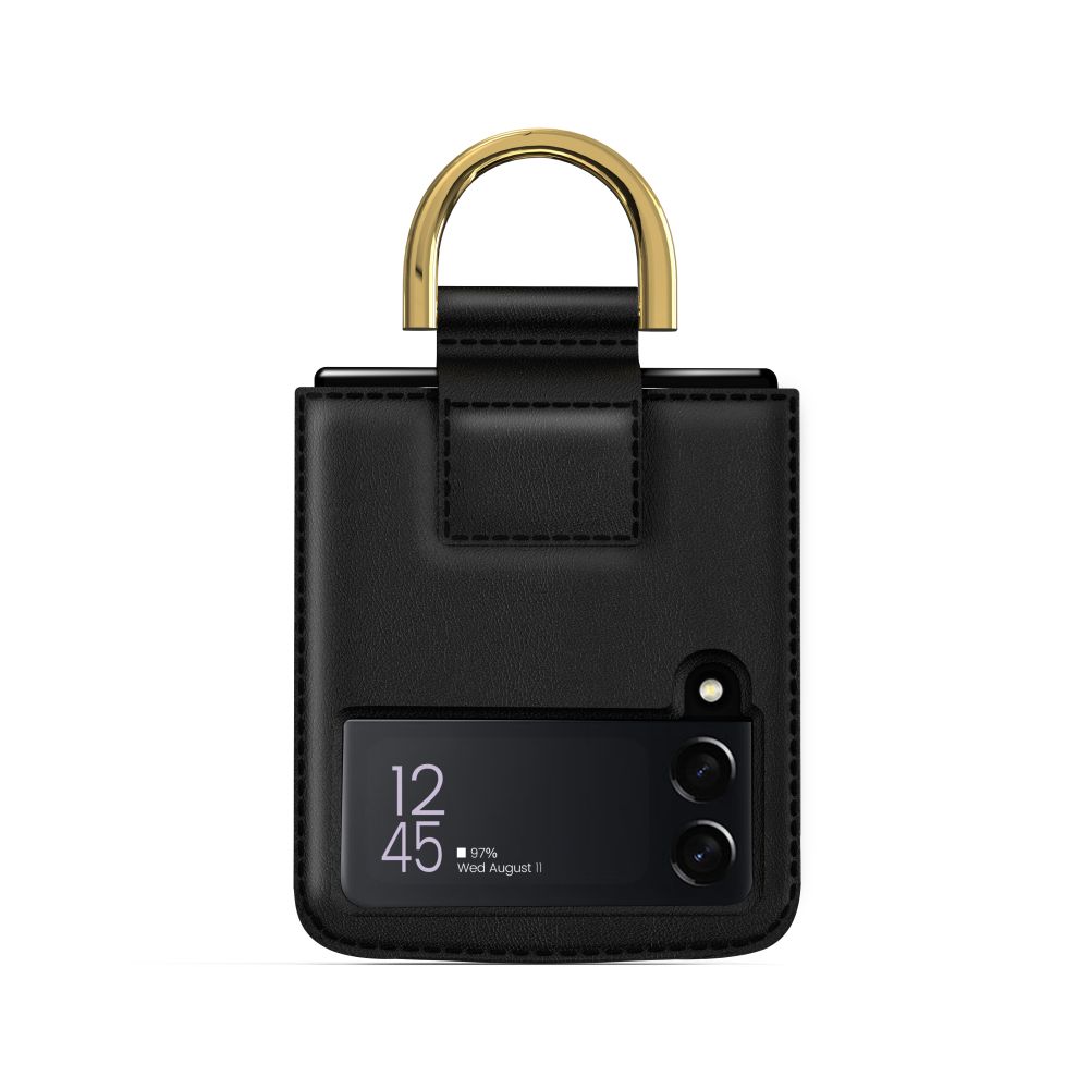 Pokrowiec Tech-protect Wallet czarny Samsung Z Flip 4 / 4