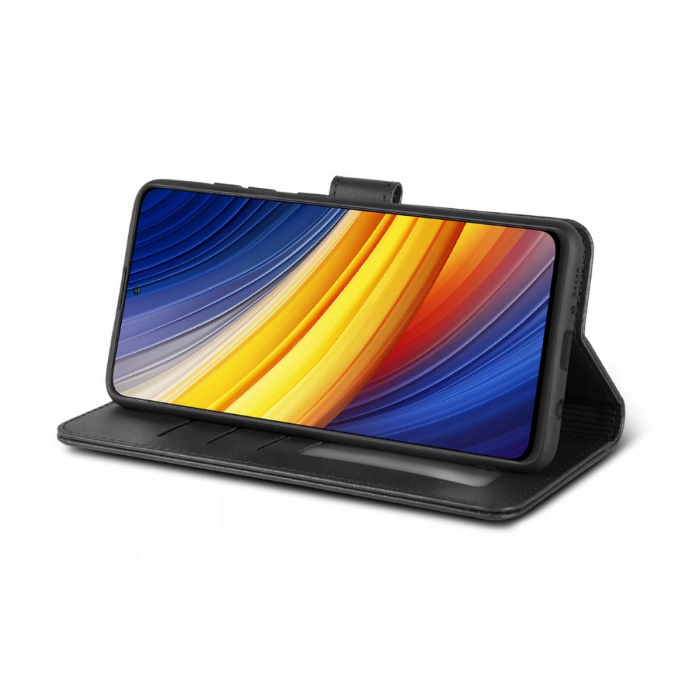 Pokrowiec Tech-protect Wallet czarny Xiaomi POCO X3 Pro / 2