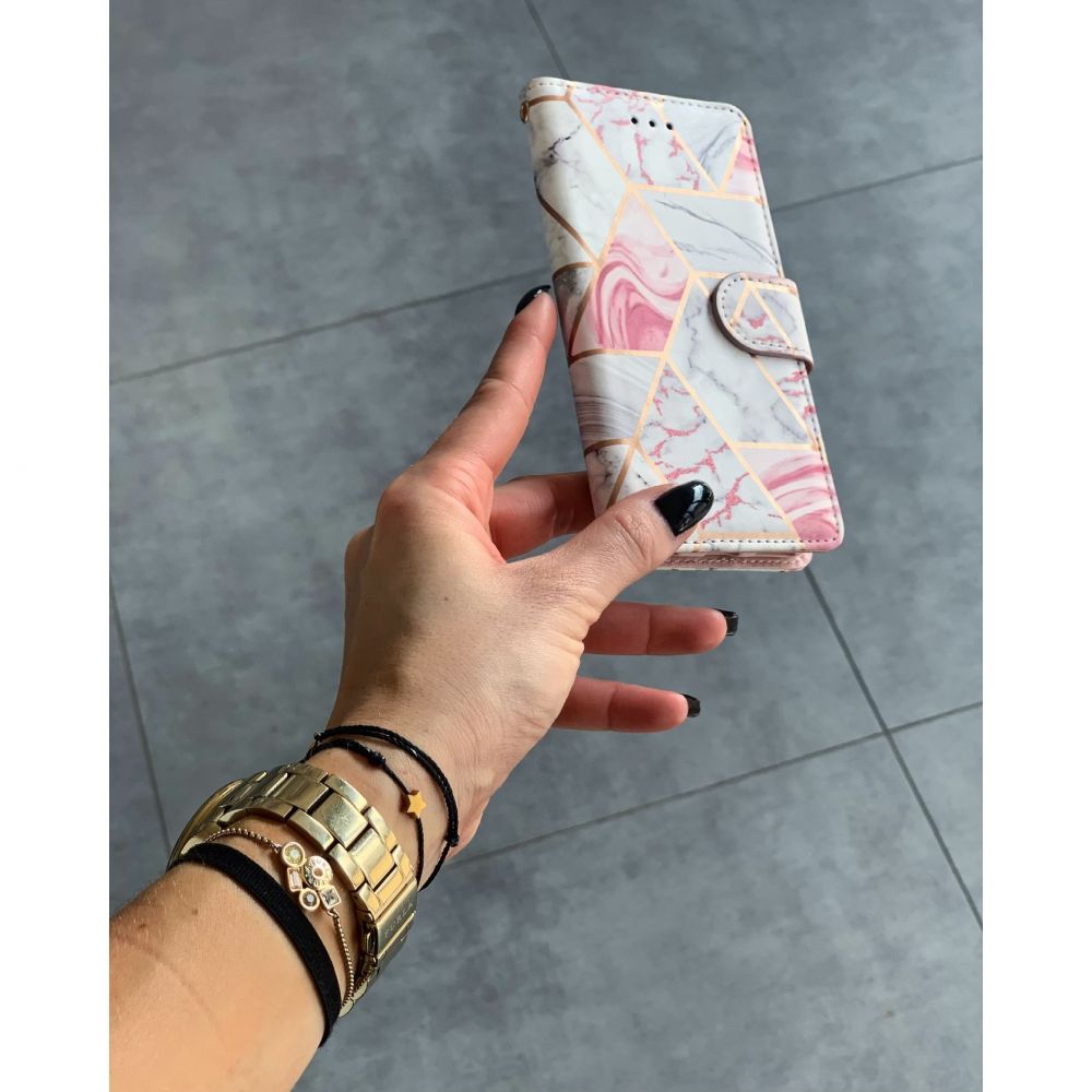 Pokrowiec Tech-protect Wallet marble Apple iPhone 11 / 6