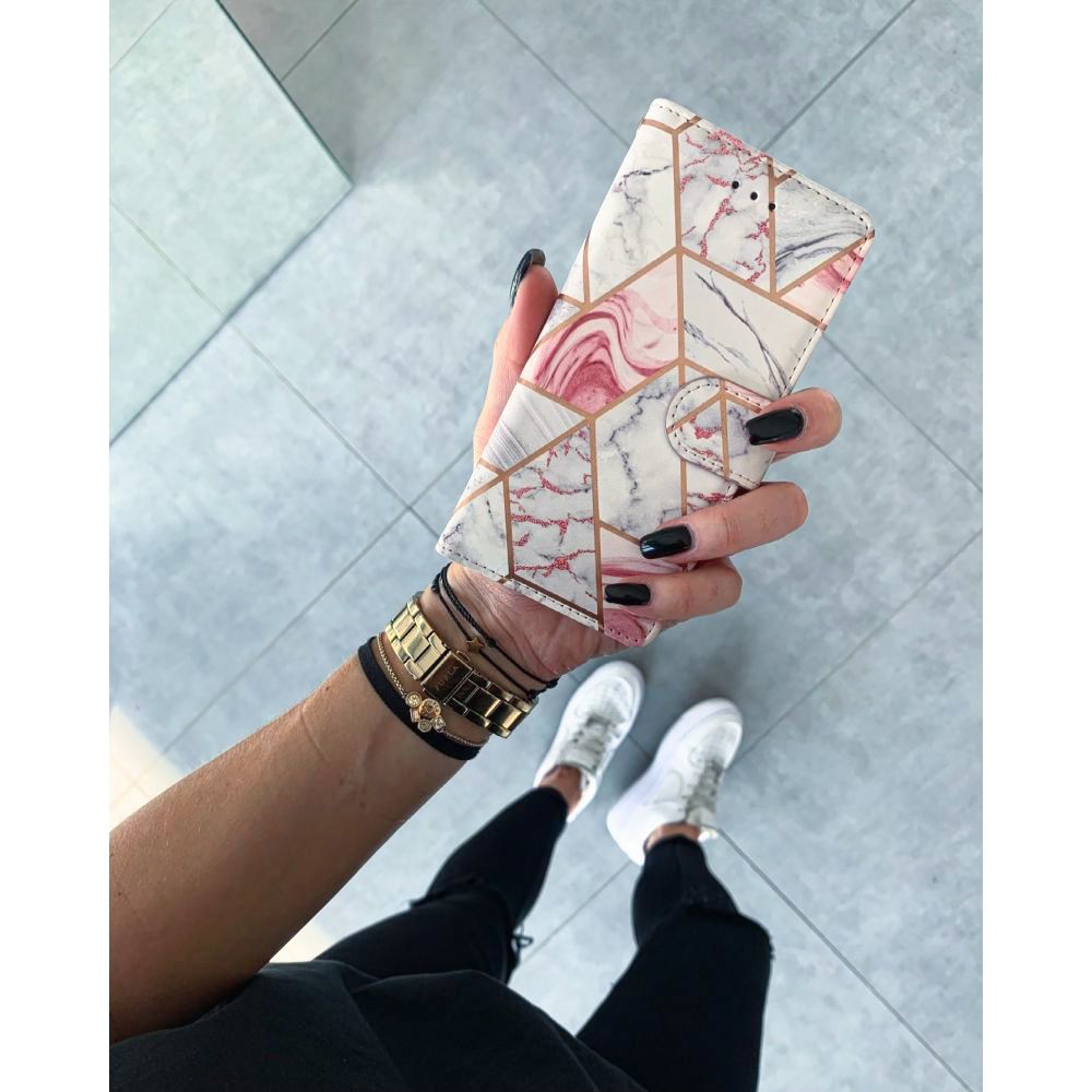 Pokrowiec Tech-protect Wallet marble Samsung Galaxy S22 / 5