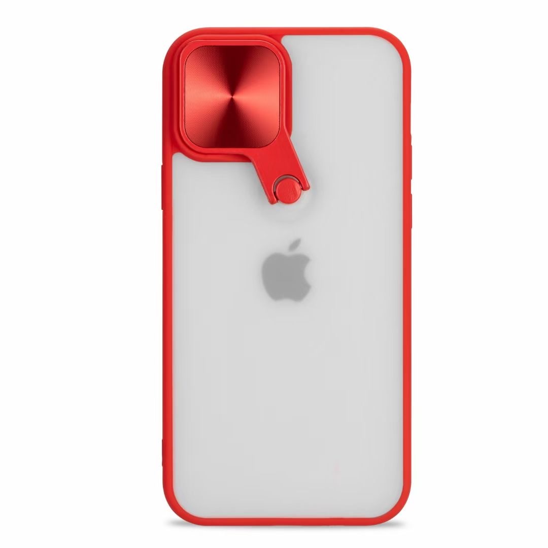 Pokrowiec z ochron obiektywu Cyclops Case czerwony Apple iPhone 11 Pro Max / 2