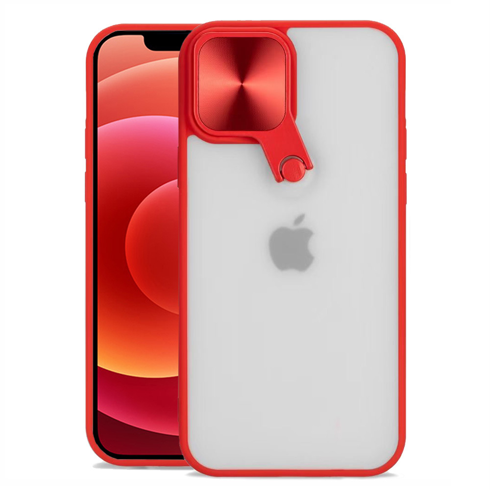 Pokrowiec z ochron obiektywu Cyclops Case czerwony Apple iPhone 11 Pro