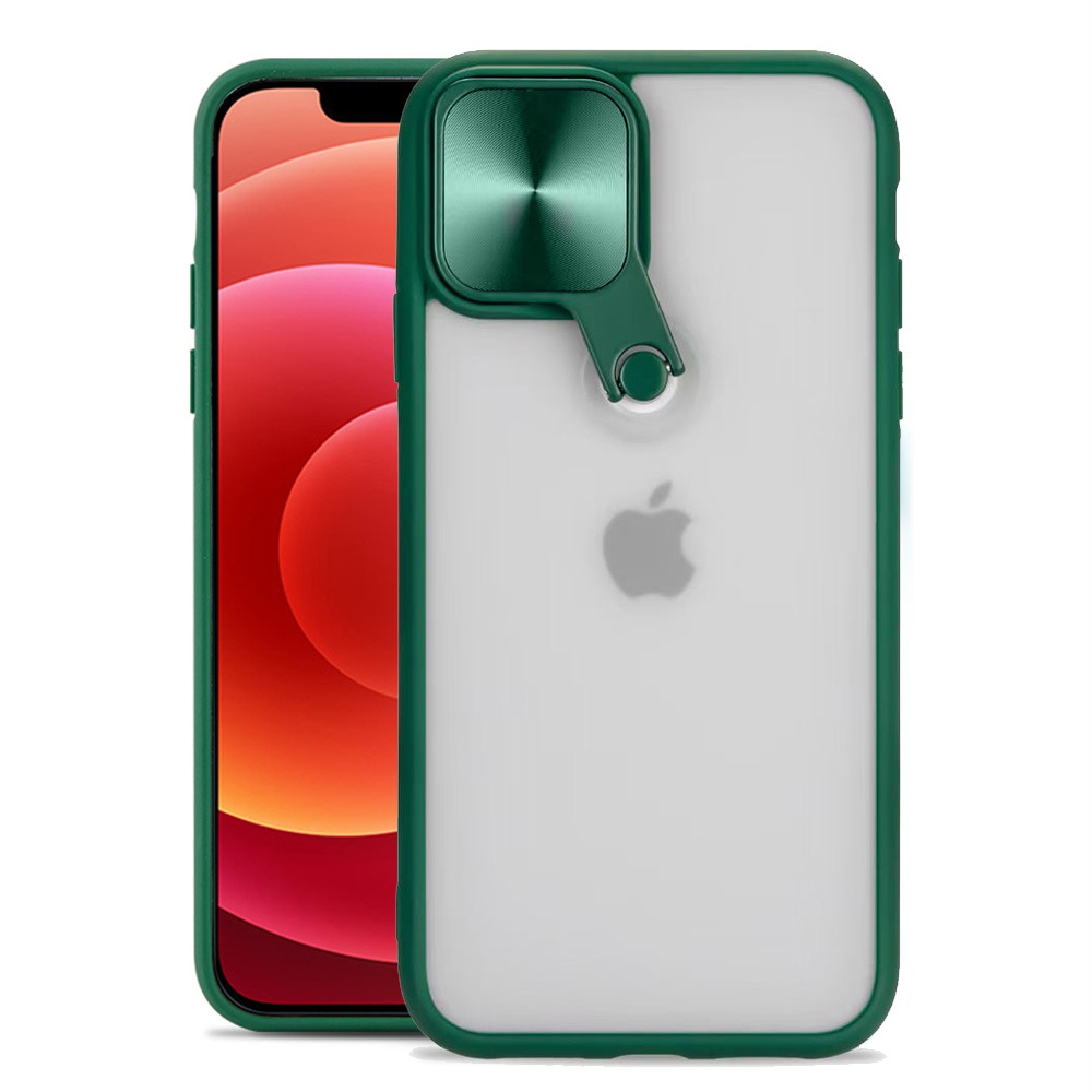 Pokrowiec z ochron obiektywu Cyclops Case zielony Apple iPhone 11