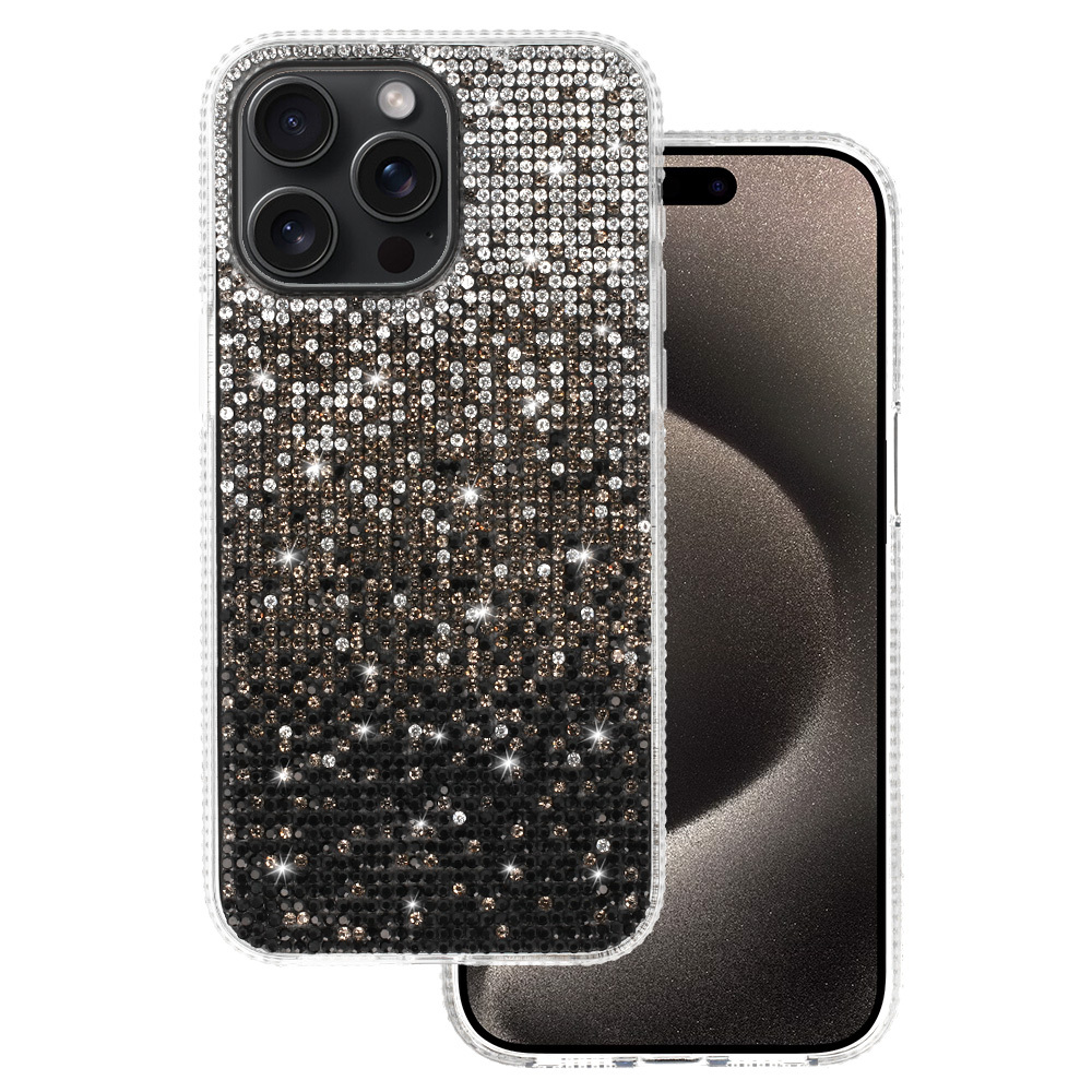 Pokrowiec Tel Protect Diamond Case czarny Apple iPhone 12 Pro Max