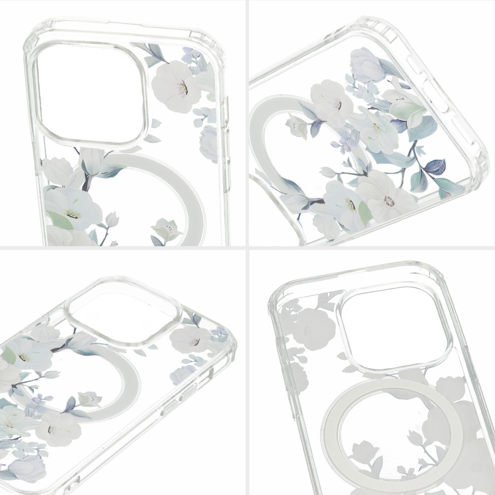 Pokrowiec Tel Protect Flower Magsafe wz�r 4 Apple iPhone 16 Pro Max / 5
