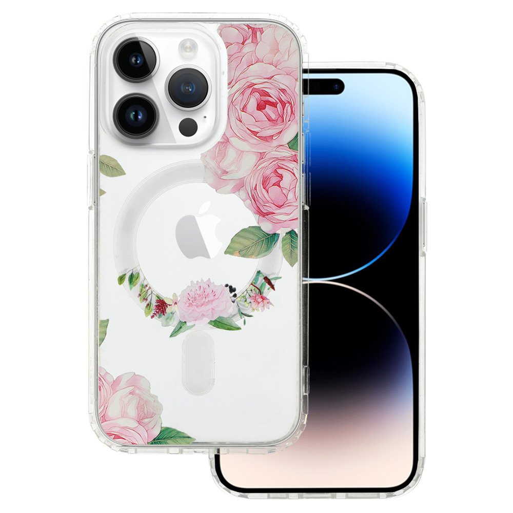 Pokrowiec Tel Protect Flower Magsafe wzr 1 Apple iPhone 12 Pro Max