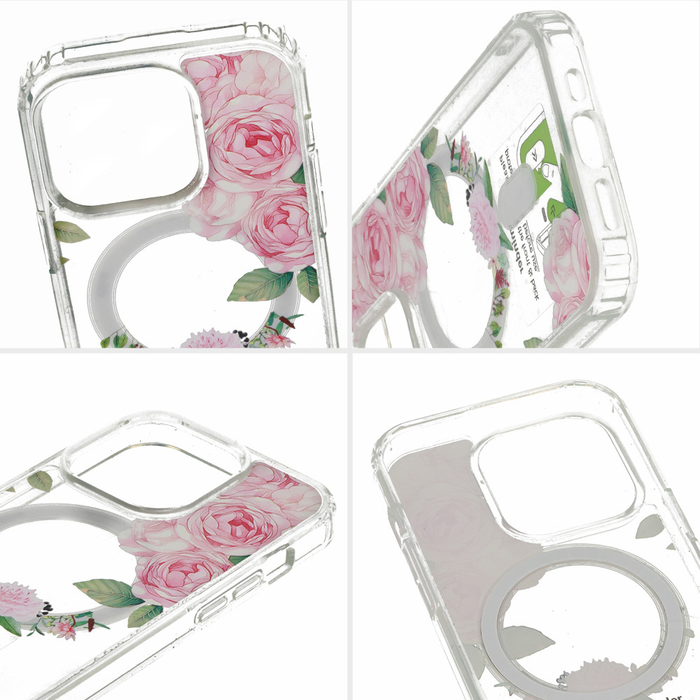 Pokrowiec Tel Protect Flower Magsafe wz�r 1 Apple iPhone 15 Pro / 5