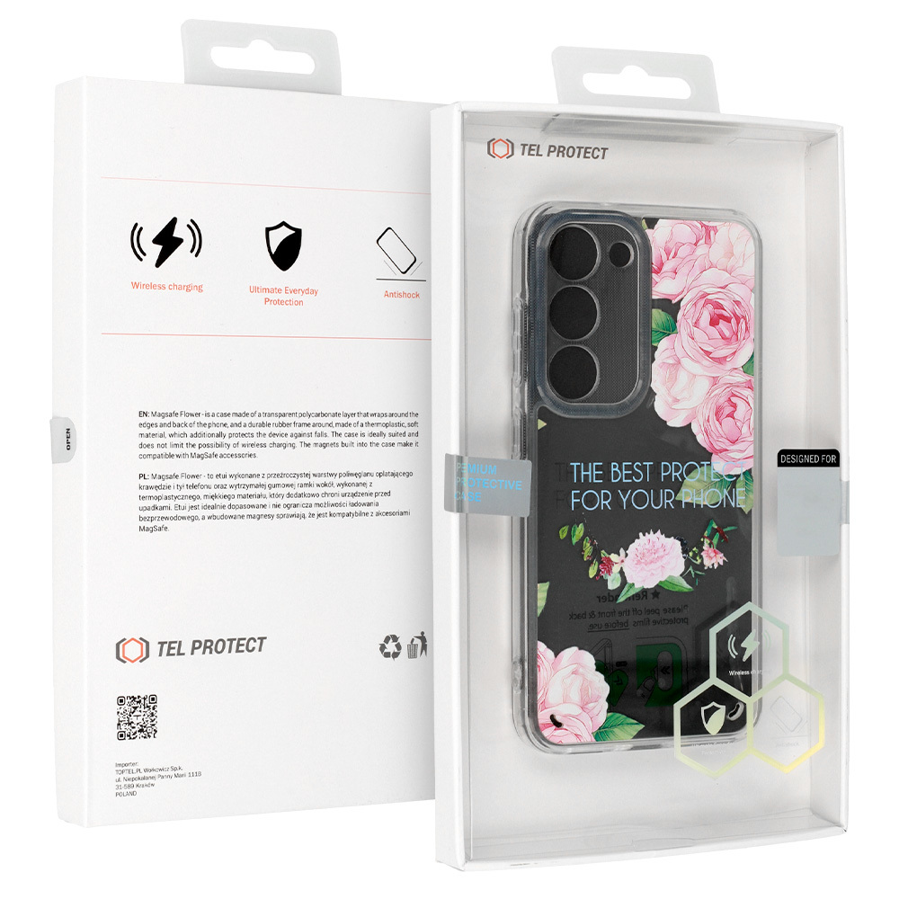 Pokrowiec Tel Protect Flower wzr 1 Samsung Galaxy A34 5G / 7