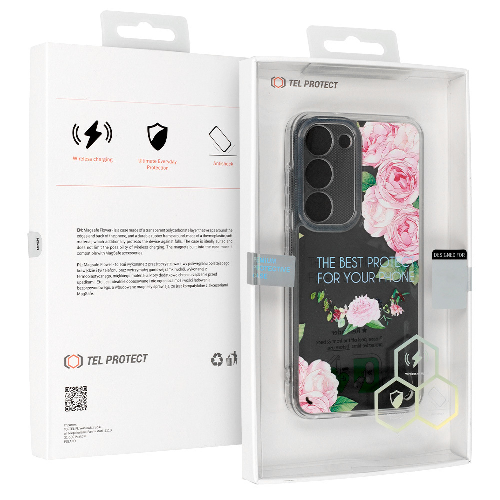 Pokrowiec Tel Protect Flower wz�r 1 Samsung Galaxy A54 5G / 7