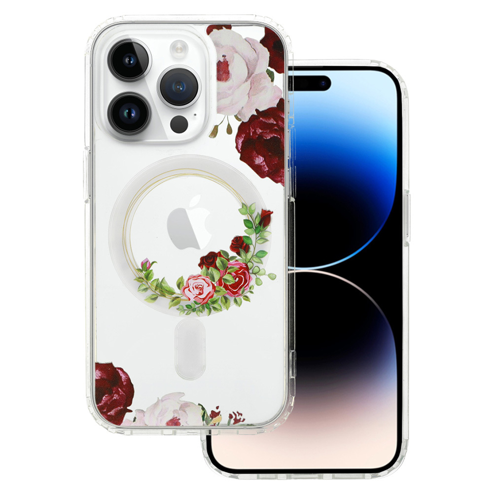 Pokrowiec Tel Protect Flower Magsafe wzr 2 Apple iPhone 14