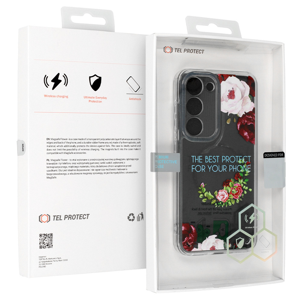 Pokrowiec Tel Protect Flower wz�r 2 Samsung Galaxy S24 Plus / 7