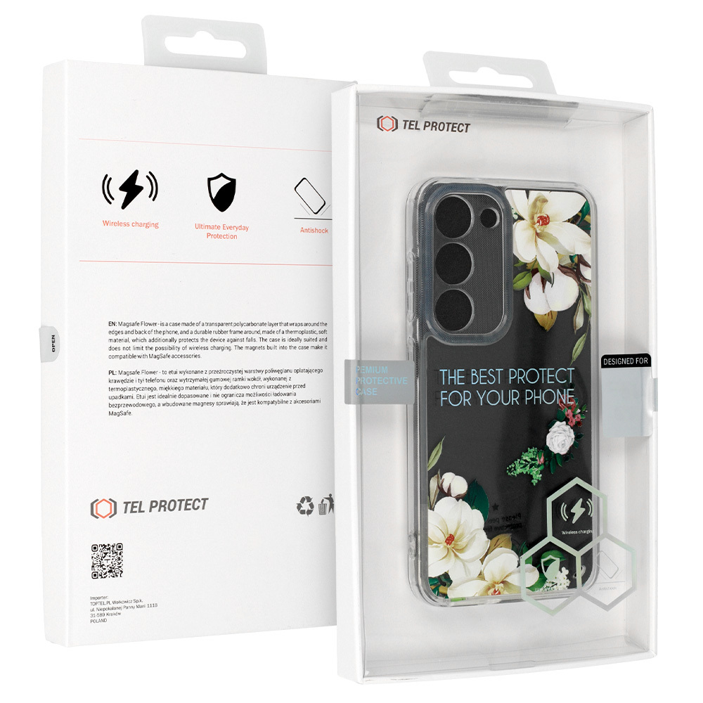 Pokrowiec Tel Protect Flower wzr 3 Samsung Galaxy A04S / 7