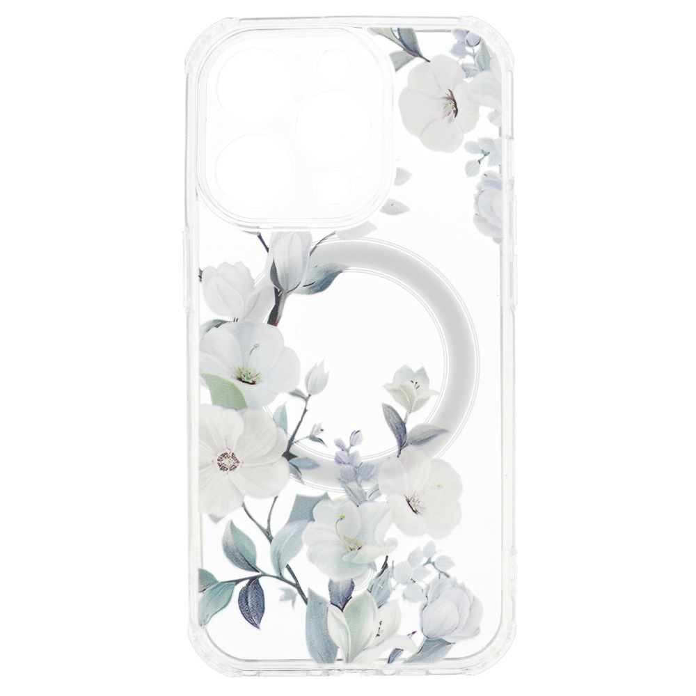 Pokrowiec Tel Protect Flower Magsafe wz�r 4 Apple iPhone 15 Pro / 4