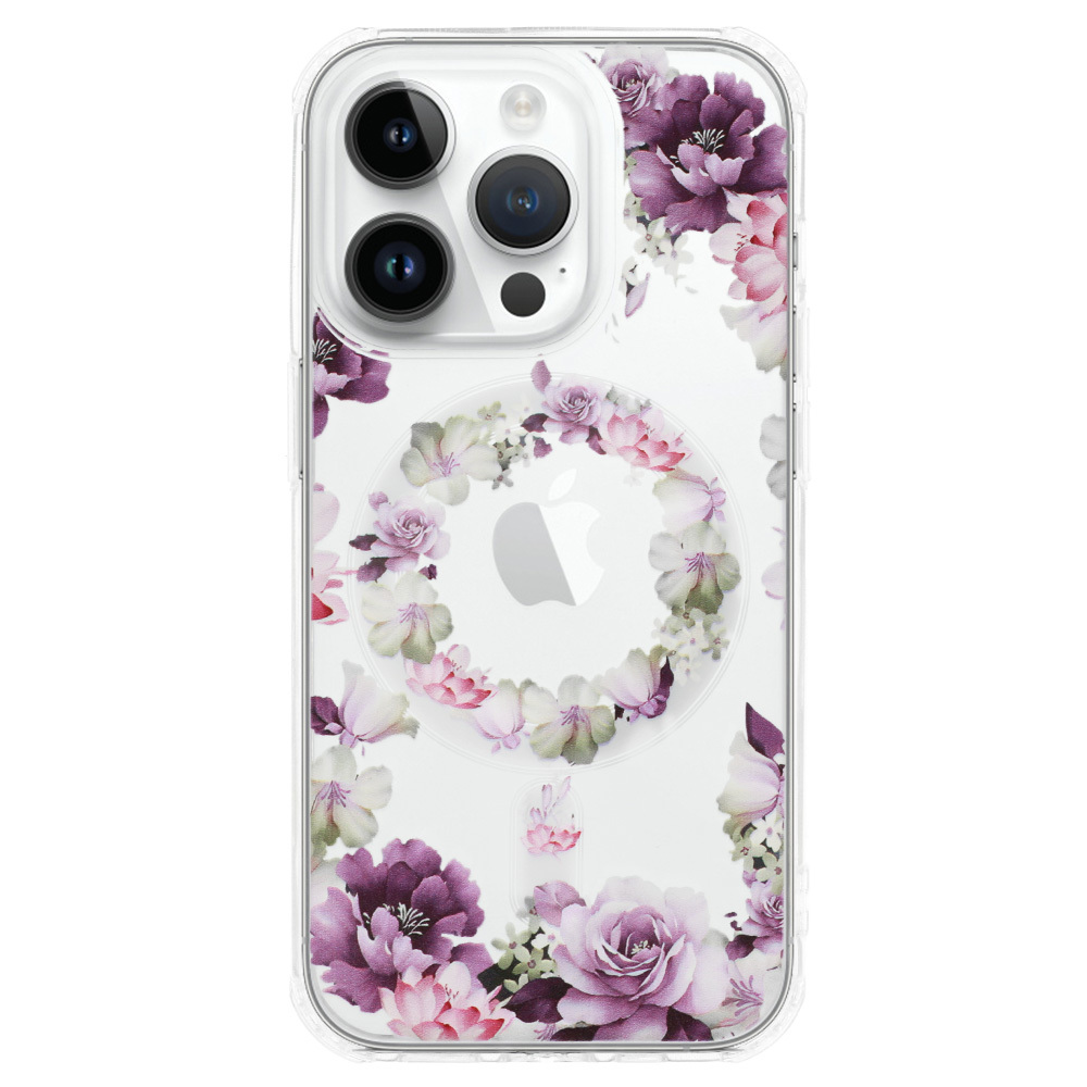 Pokrowiec Tel Protect Flower Magsafe wz�r 6 Apple iPhone 14 Pro Max / 2