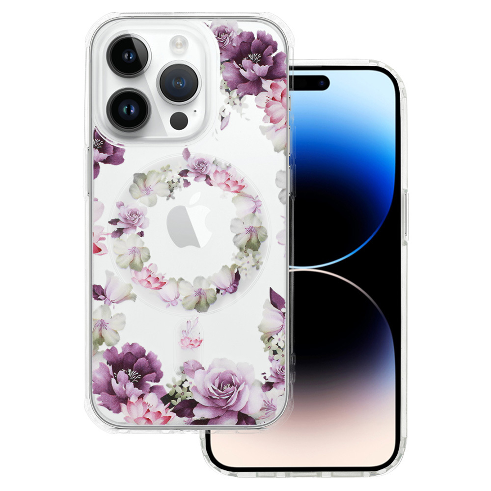 Pokrowiec Tel Protect Flower Magsafe wzr 6 Apple iPhone 14 Pro