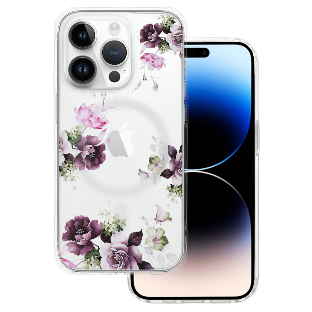 Pokrowiec Tel Protect Flower Magsafe wzr 7 Apple iPhone 12 Pro