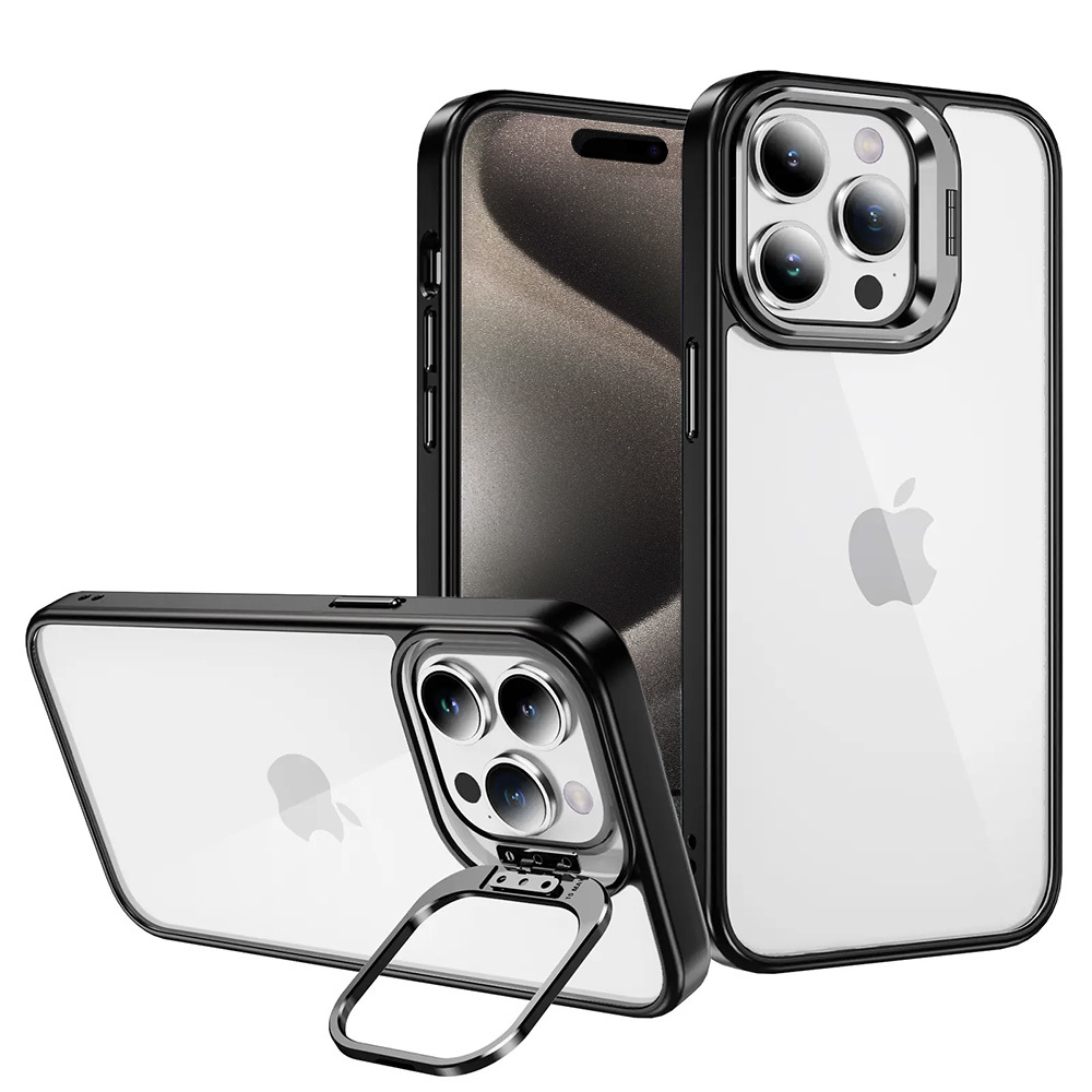 Pokrowiec Tel Protect Kickstand Case czarny Apple iPhone 13