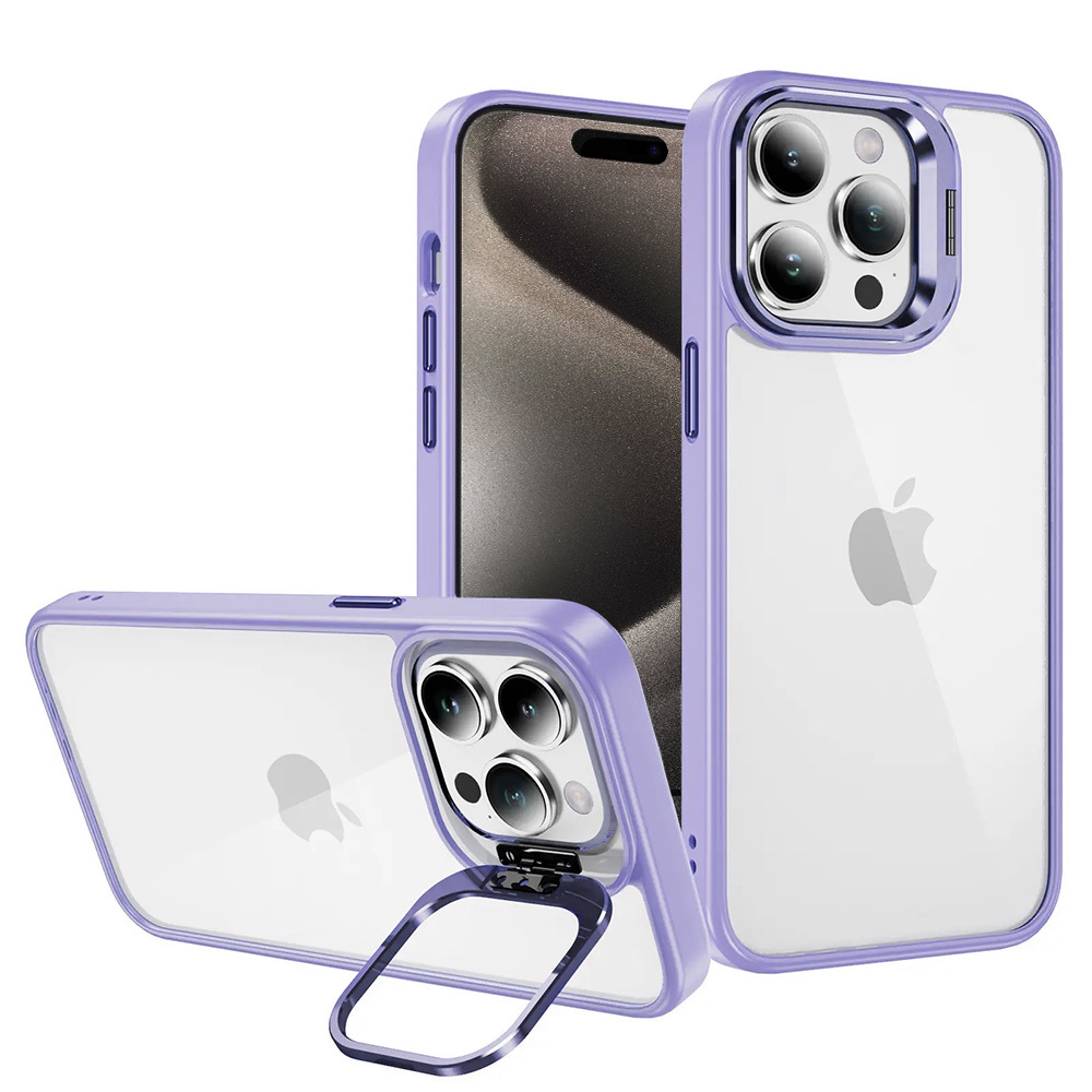 Pokrowiec Tel Protect Kickstand Case jasnofioletowy Apple iPhone 14 Pro