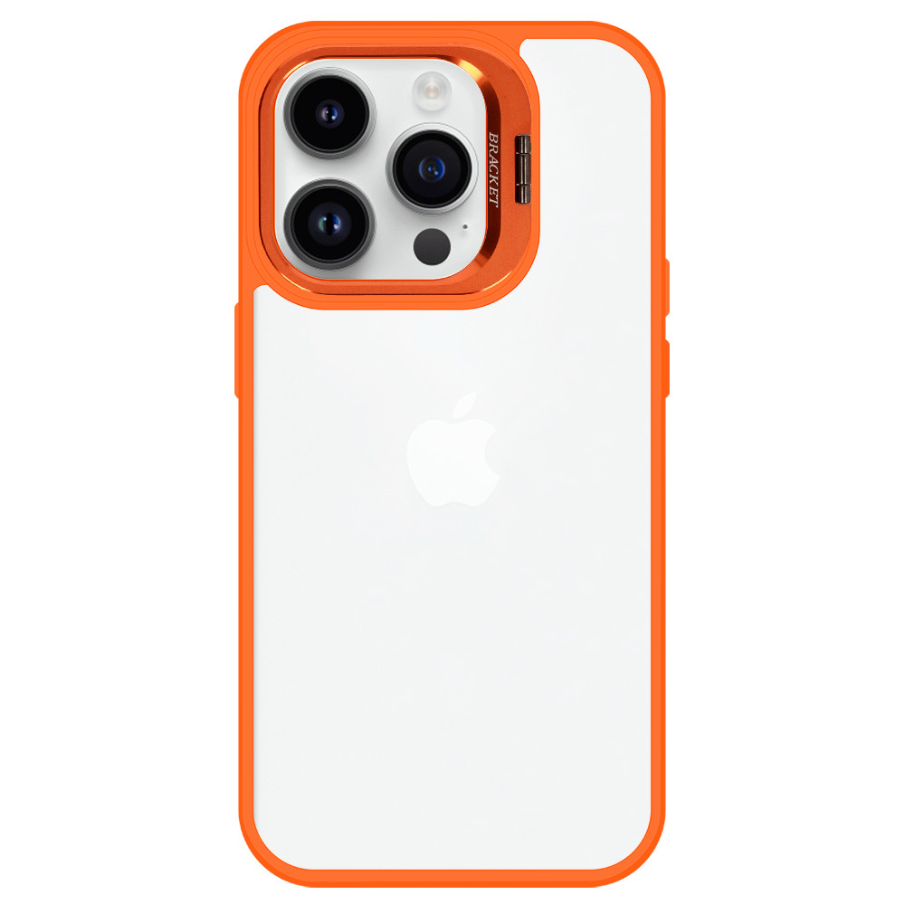 Pokrowiec Tel Protect Kickstand Case pomaraczowy Apple iPhone 14 Pro Max / 3