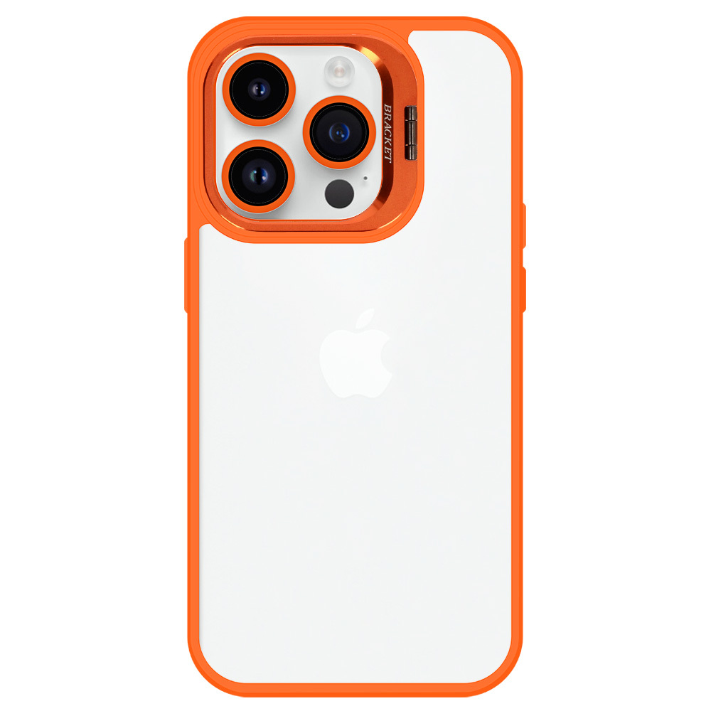 Pokrowiec Tel Protect Kickstand Case pomaraczowy Apple iPhone 15 Pro Max / 2