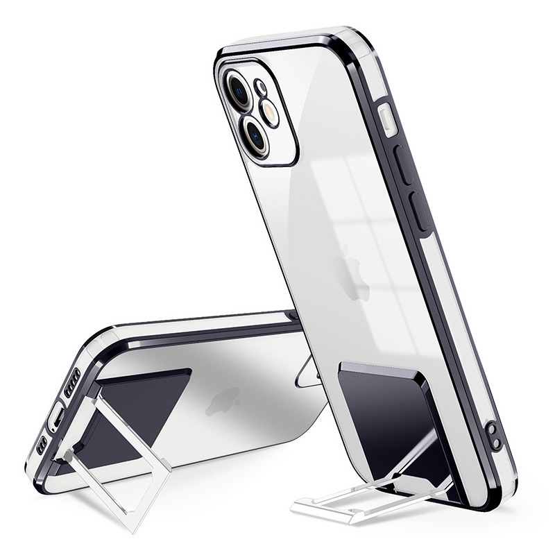 Pokrowiec Tel Protect Kickstand Luxury Case czarny Apple iPhone 11 Pro Max