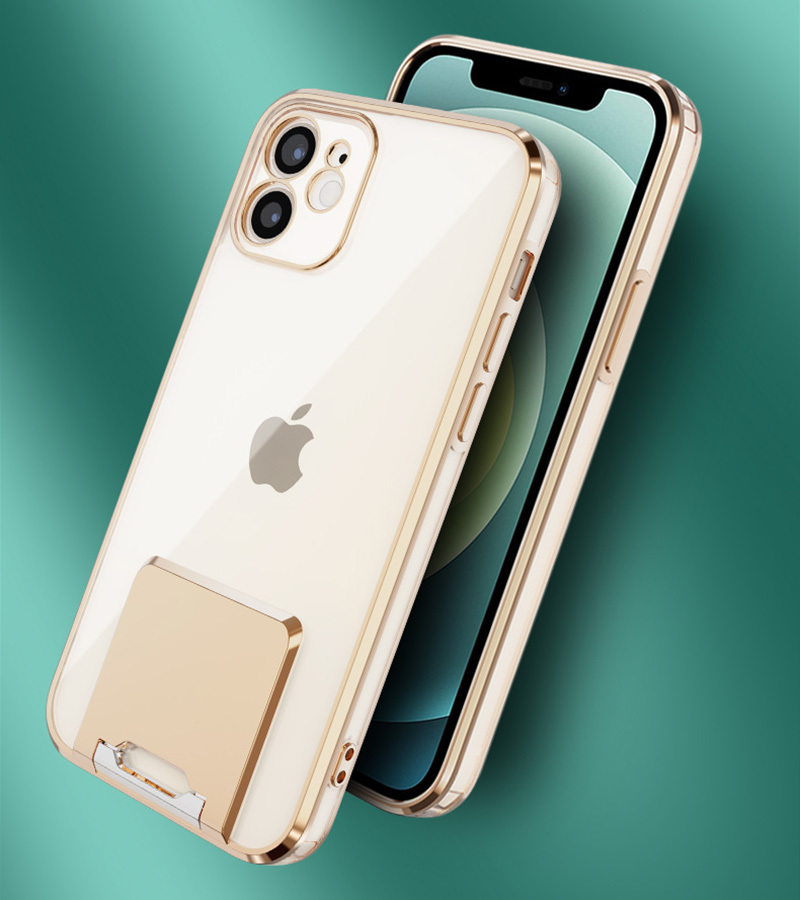 Pokrowiec Tel Protect Kickstand Luxury Case czarny Apple iPhone X / 5