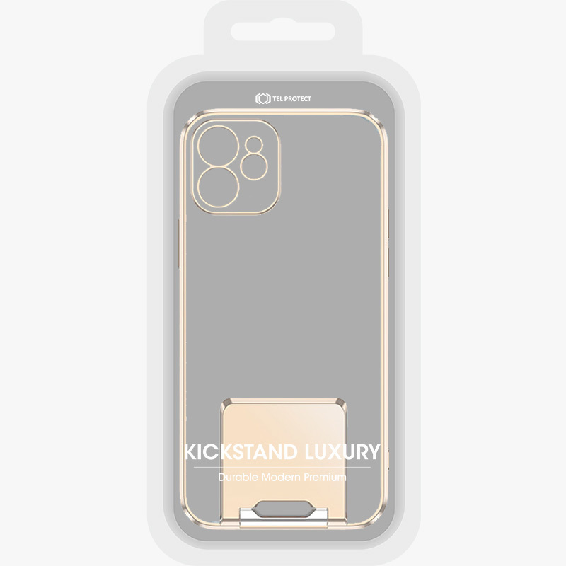 Pokrowiec Tel Protect Kickstand Luxury Case zoty Apple iPhone 11 Pro Max / 10