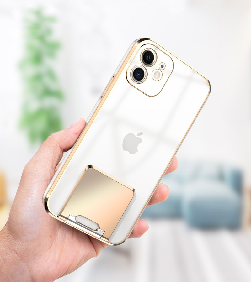 Pokrowiec Tel Protect Kickstand Luxury Case zoty Apple iPhone 12 Pro / 7