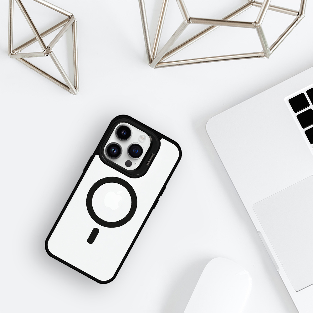 Pokrowiec Tel Protect Kickstand Magsafe Case czarny Apple iPhone 11 / 6 Pokrowiec Tel Protect Kickstand Magsafe Case czarny Apple iPhone 11 / 6