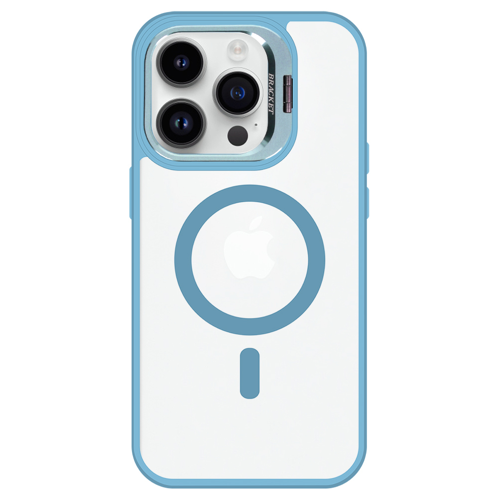 Pokrowiec Tel Protect Kickstand Magsafe Case niebieski Apple iPhone 12 / 3