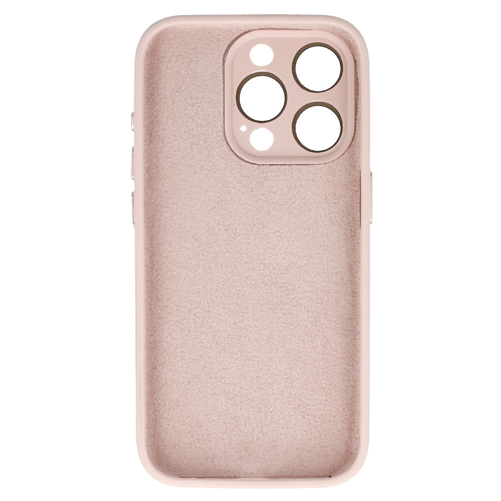 Pokrowiec Tel Protect Lichi Soft Case be�owy Apple iPhone 15 Pro / 3