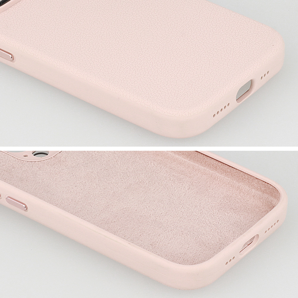 Pokrowiec Tel Protect Lichi Soft Case be�owy Apple iPhone 15 Pro / 4