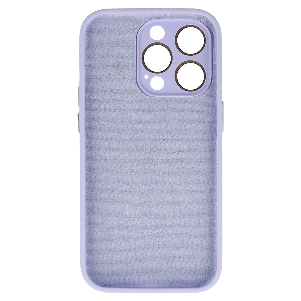 Pokrowiec Tel Protect Lichi Soft Case jasnofioletowy Apple iPhone 12 / 3