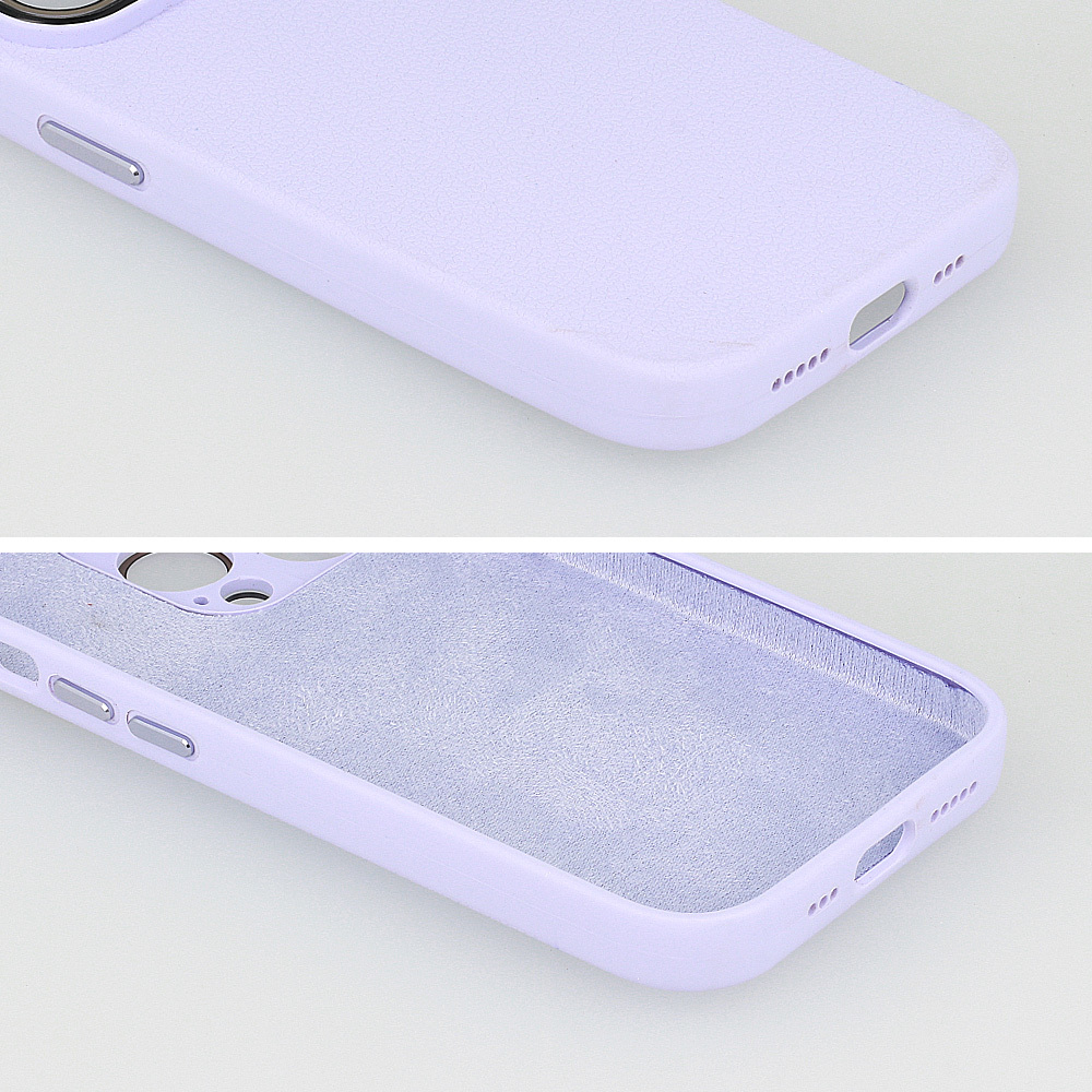 Pokrowiec Tel Protect Lichi Soft Case jasnofioletowy Apple iPhone 13 / 4