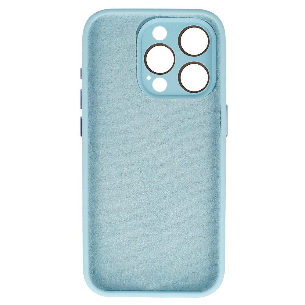 Pokrowiec Tel Protect Lichi Soft Case jasnoniebieski Apple iPhone 15 / 3