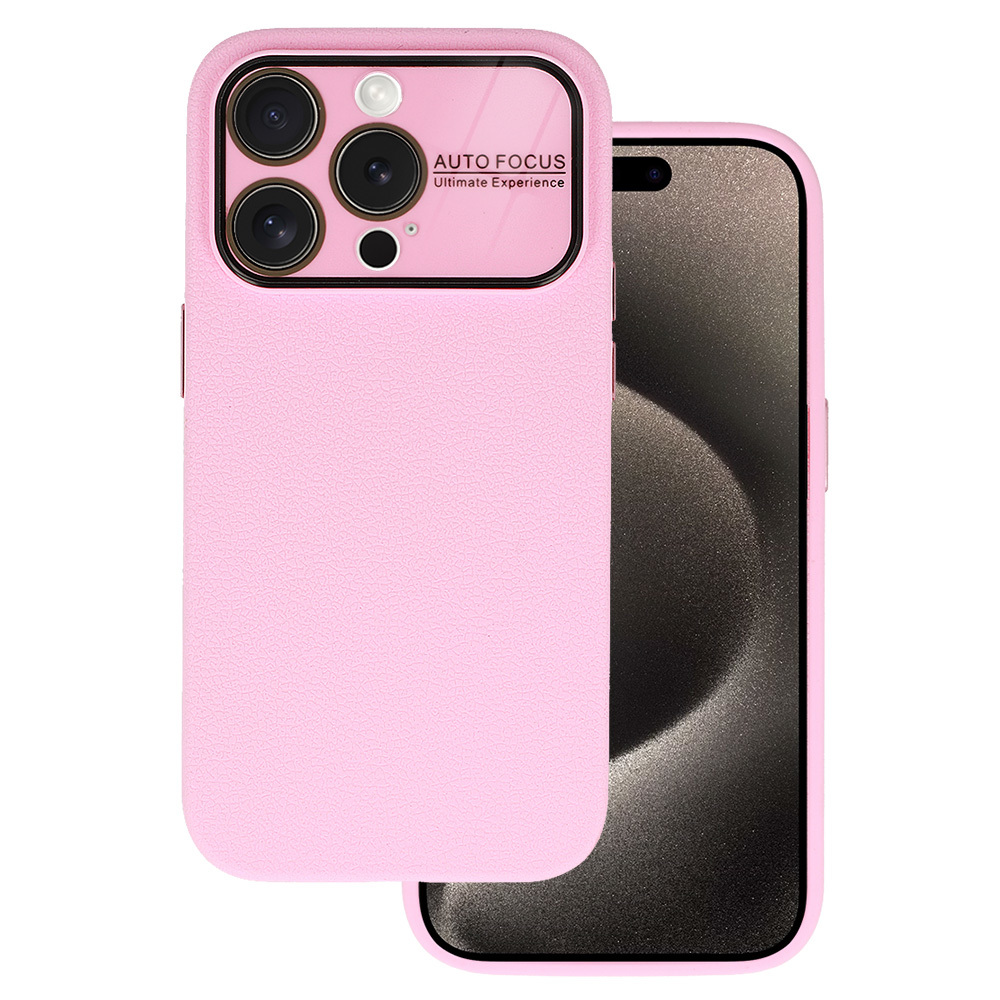 Pokrowiec Tel Protect Lichi Soft Case jasnor�owy Apple iPhone 12