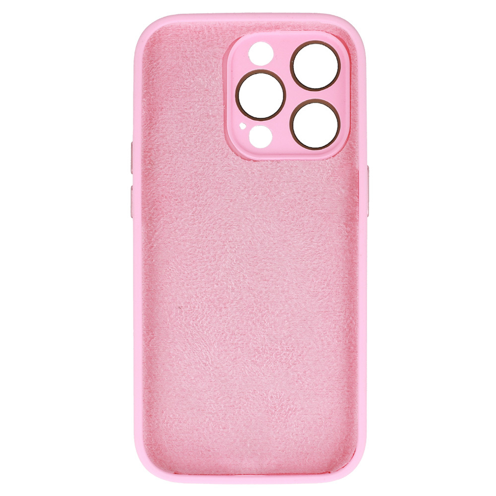 Pokrowiec Tel Protect Lichi Soft Case jasnor�owy Apple iPhone 13 / 3