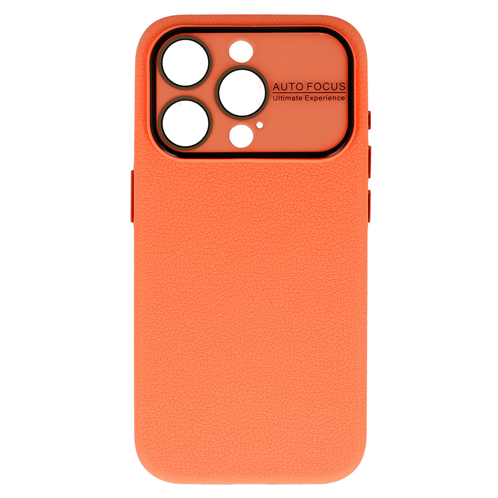 Pokrowiec Tel Protect Lichi Soft Case pomara�czowy Apple iPhone 15 Pro Max / 2