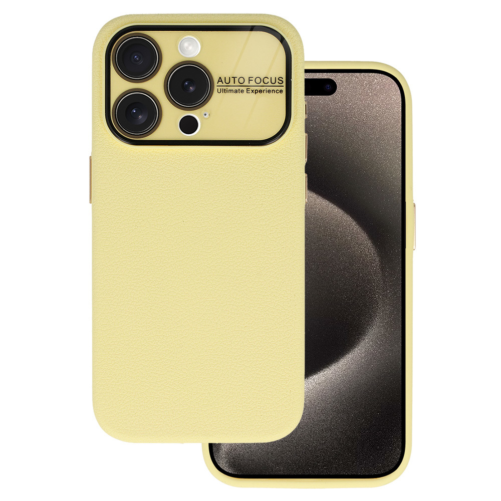 Pokrowiec Tel Protect Lichi Soft Case ��ty Apple iPhone 15 Pro Max