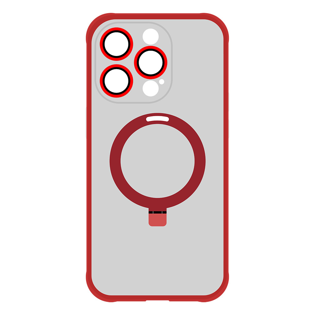 Pokrowiec Tel Protect Magical Magsafe Stand Case czerwony Apple iPhone 14 Pro / 4