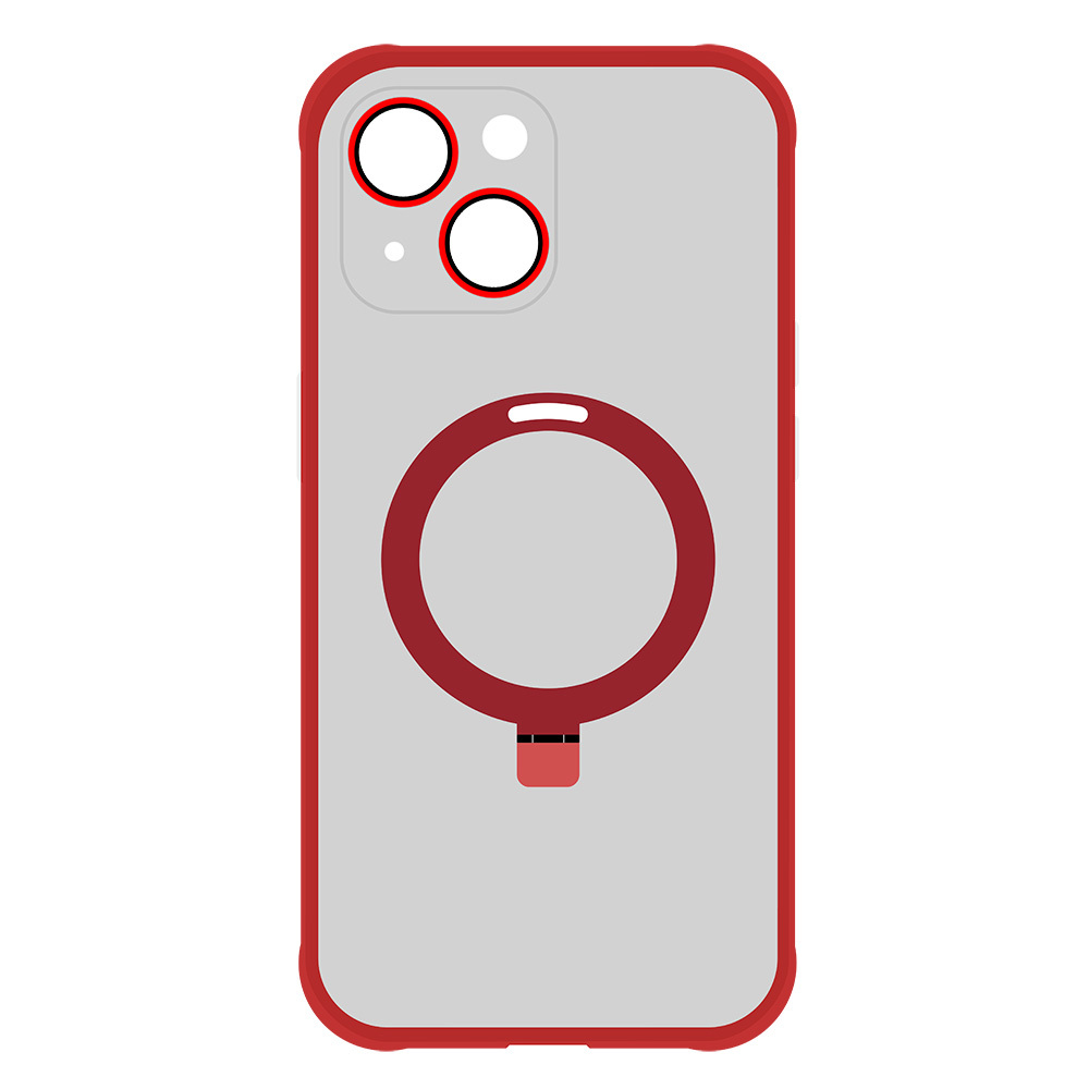 Pokrowiec Tel Protect Magical Magsafe Stand Case czerwony Apple iPhone 14 / 4