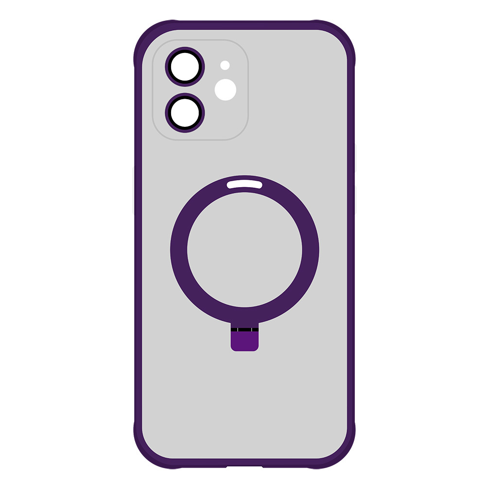Pokrowiec Tel Protect Magical Magsafe Stand Case fioletowy Apple iPhone 11 / 4