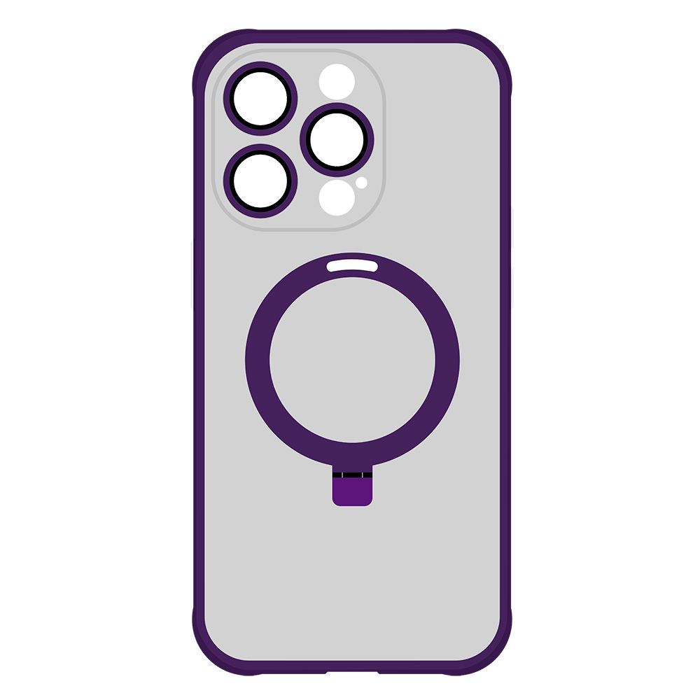 Pokrowiec Tel Protect Magical Magsafe Stand Case fioletowy Apple iPhone 12 Pro / 4