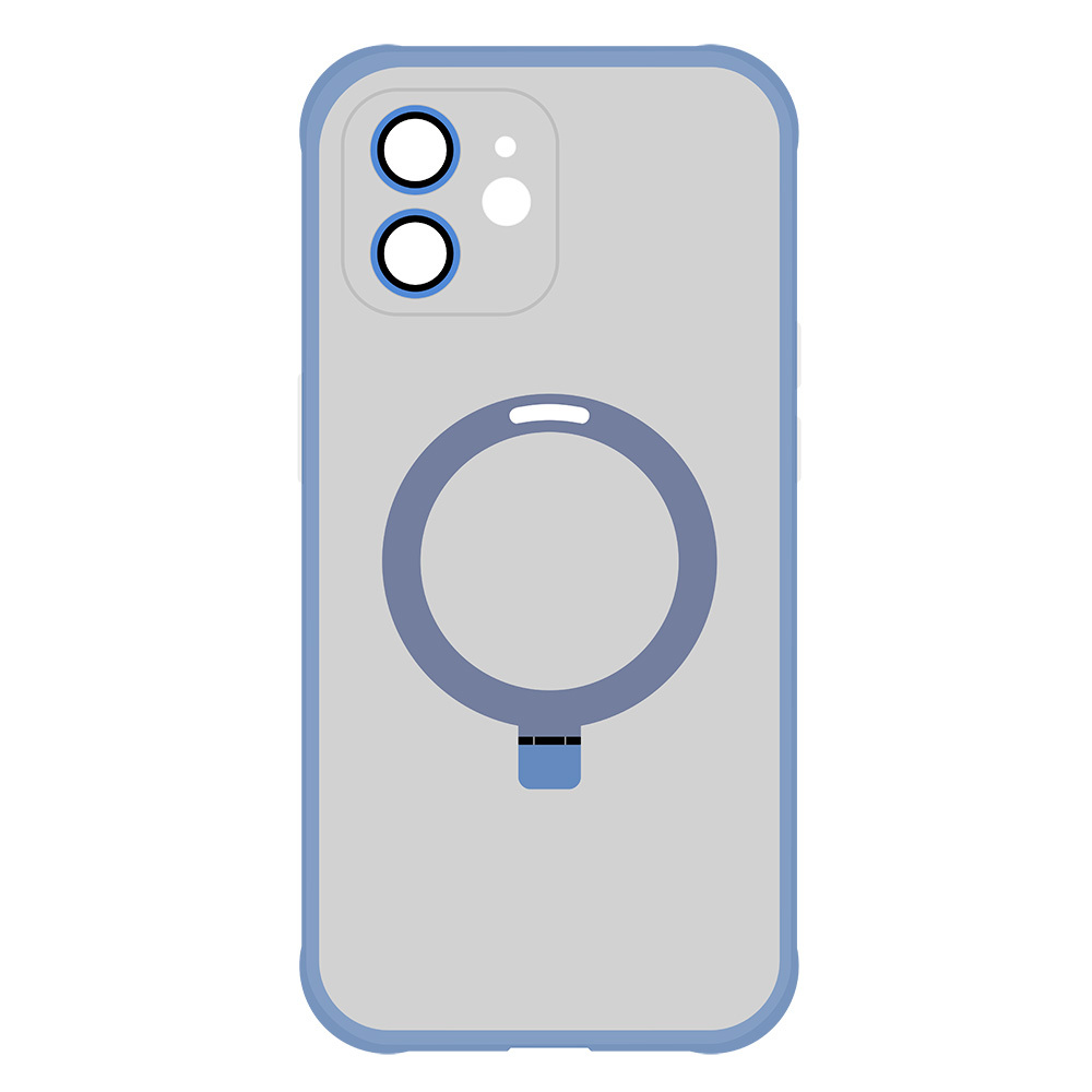 Pokrowiec Tel Protect Magical Magsafe Stand Case niebieski Apple iPhone 12 / 4